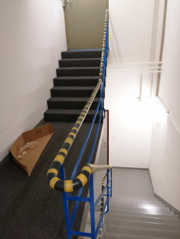 Preview: PVC Handlauf Typ. HL33 für 1 1/2 Zoll Rohr 48,3mm